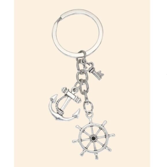 Anchor Charm Keychain *2/12$* - Picture 1 of 4